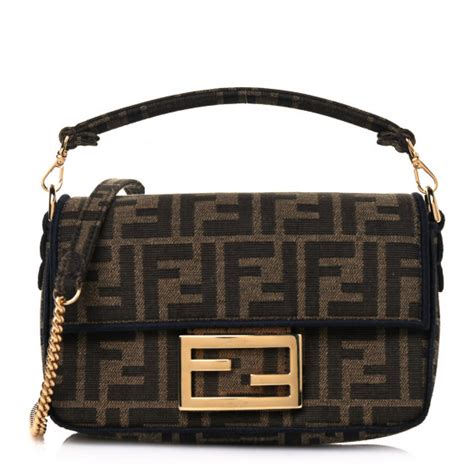 fendi jacquard handbag|fendi black handbags.